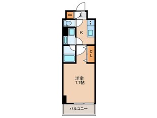 ルネフラッツ名駅南の物件間取画像